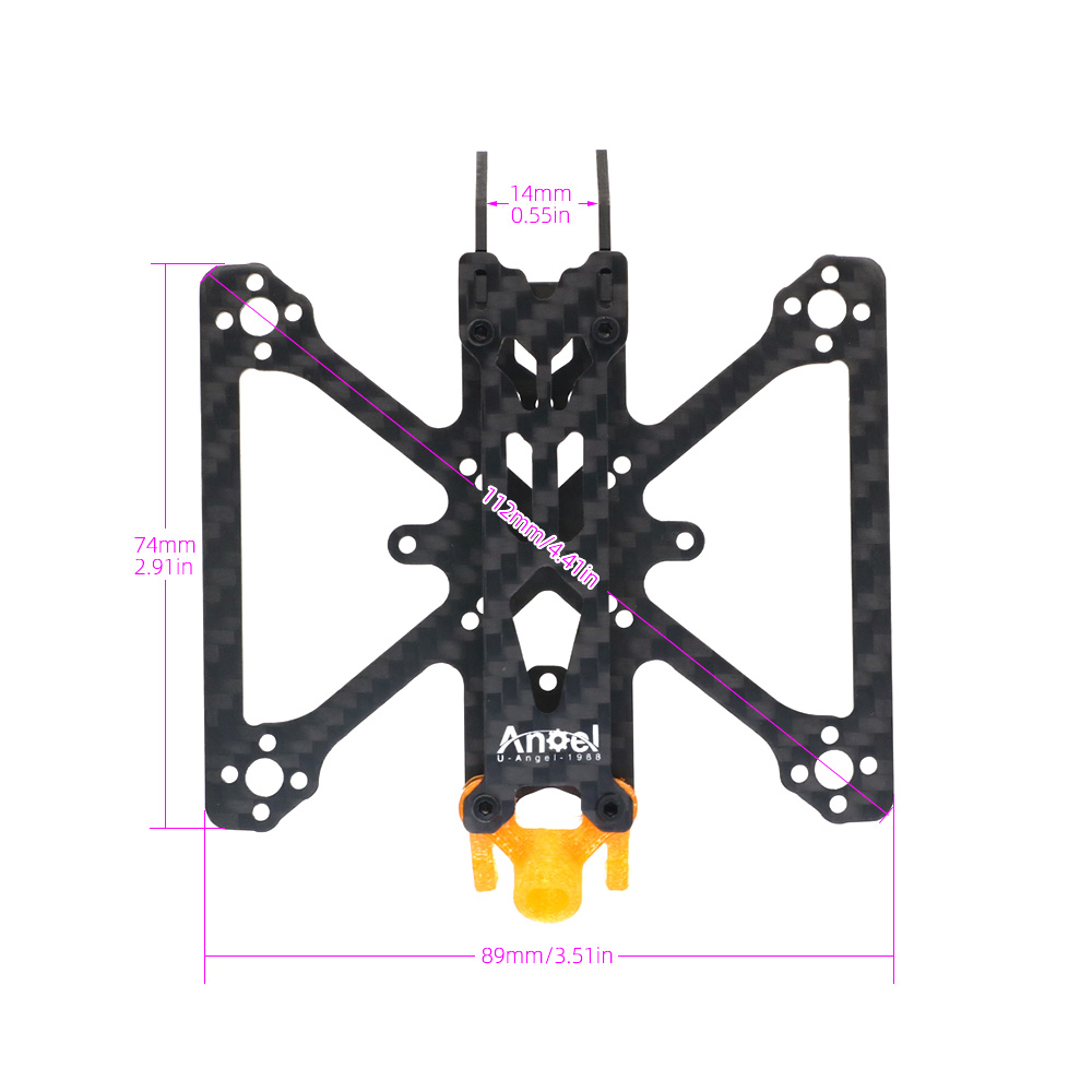 Angel20フレームキット 2インチ RCドローン FPV - Drone Kit Octocopter のレビューと価格